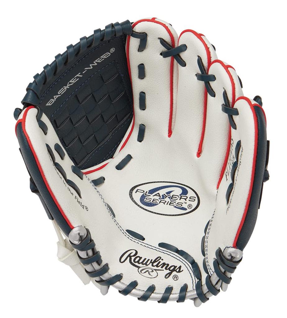 Rawlings US PLAYERS SERIES Игрушечная перчатка для детского бейсбола PL110WNS-12/0, Перчатка, 11 дюймов, Для правши (Левша)