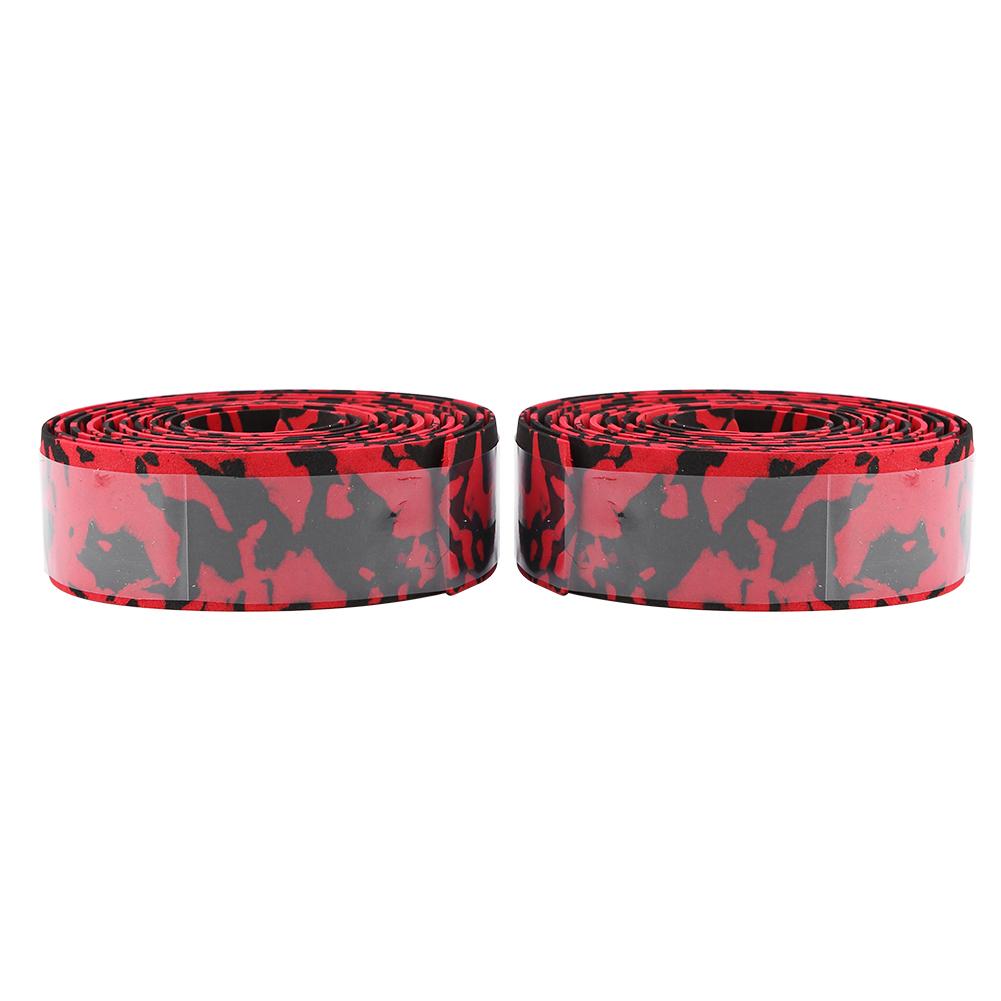 Велосипедная обмотка EVA для руля, легкая обмотка для шоссейного велосипеда, черная и красная