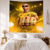 Cristiano Ronaldo Wall Decor Tapestry Art For Pet Memorial Birthdaywedding Party Backdrop Family Gift