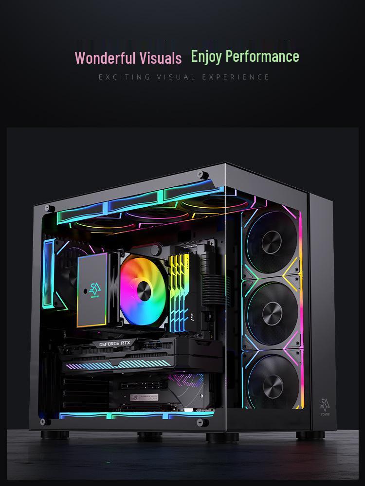 SNOWMAN EK120 ARGB 120мм Призматический процессорный кулер