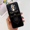 For Honor 6X Case BLN-AL10 BLL-L22 BLN-L21 Cover Fashion Flower Clear Silicone Soft Funda For Huawei Mate 9 Lite GR5 2017 Bumper