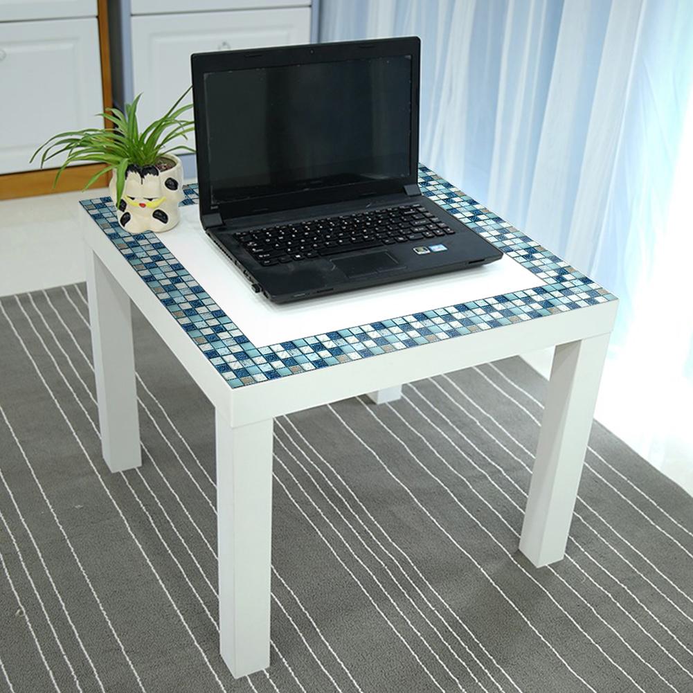 Самоклеящиеся обои для декора своими руками, Натуральная мозаичная плитка, Водонепроницаемые, Утолщенные ПВХ, Защита от столкновений для детской безопасности