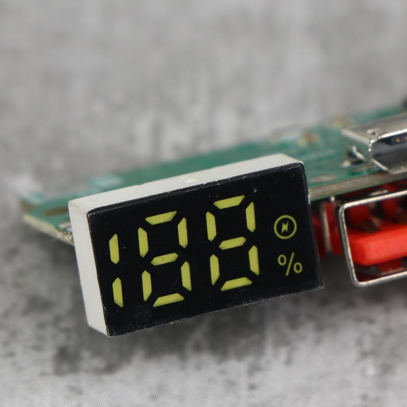 Модуль быстрой зарядки 22,5 Вт для DIY Power Bank PD QC VOOC 3,7 В Плата зарядки литиевой батареи Защита цепи со светодиодным дисплеем