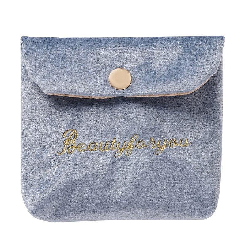 Маленькая дорожная упаковка, карта для наушников, губная сумка-органайзер, сумка с вышитыми буквами, USB-кабель, косметическая гигиеническая сумка для хранения салфеток