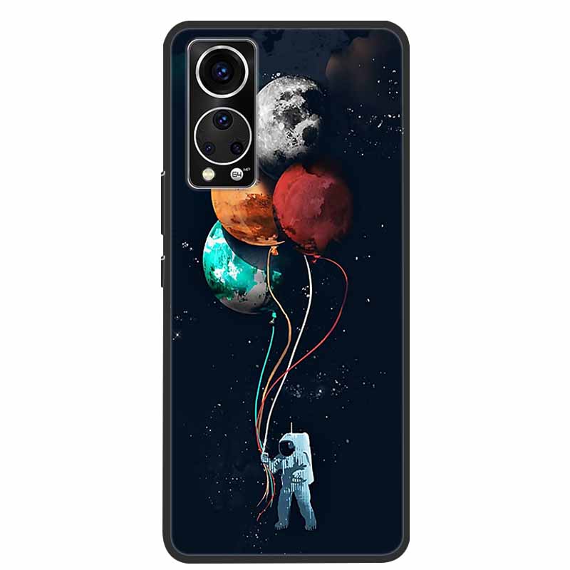 Чехол для телефона ZTE Axon 30 Cover Крутой Волк Лев Тигр Черный Силикон Мягкий Funda Для ZTE Axon 30 Задняя крышка Чехол Axon30 5G Coque