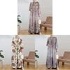 Ethnic Pattern Polyester Long Skirt With Wide Waist For Casual And Formal Wear
