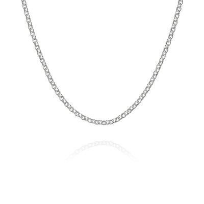 Плюс Серебряное Ожерелье 112144320034 4.C.Homme Мужское
