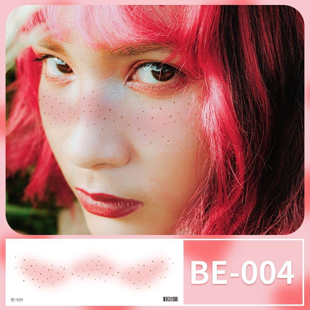 Временные татуировки макияж наклейки для лица наклейка для лица татуировка наклейка удобная татуировка для лица для девочек