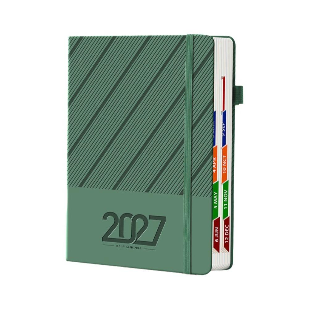 Wear-resistant 2027 Schedule Planner Notepad 12 Months To-do List Notebook Travel