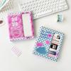 Альбом для карт большой емкости PVC Книга для открыток Переплет для фотокарточек Альбом для коллекционных карт Книга для сбора карточек айдолов Канцелярские товары Подарок