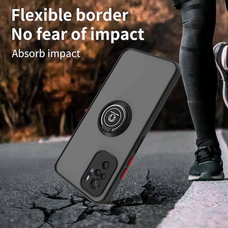 Роскошный металлический чехол-держатель для кольца для Xiaomi Redmi Note 10 Pro Poco X3 9 9s 11 8 8T 10s M3 11T Pro Max 9A 9C Mi 9T 10T Litet Cover