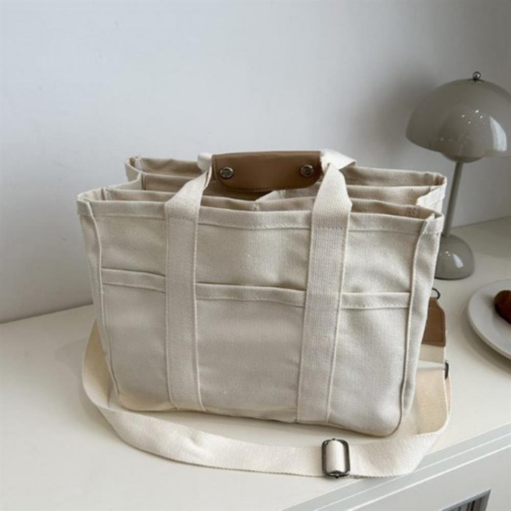 New Arrivals Open Run Women Adjustable Detachable Canvas Strap Backpack