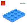 Нетоксичный 61 шт./Лот 11212W Пластина 3 x 4 Строительный Блок Moc Цветные Аксессуары Совместимые с Кирпичом Diy Детская Игрушка Детали Сборки