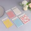 50 шт. Прозрачные пластиковые пакеты-звездочки для ювелирных изделий с самоклеящейся полоской, пакеты для конфет, держатели для карточек, пакеты для хранения фотографий и анимации, подарочные пакеты