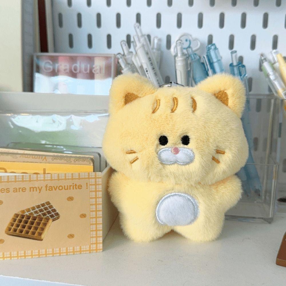 Аниме мультфильм брелок сумка кулон плюшевая игрушка милый кот плюшевый кулон рюкзак Декор