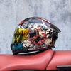 Small Shell Helmet Peel-off Helmet Motorcycle Helmet Locomotive Double Lens Men's and Women's Four-season Motorcycle Cruise Helmet Large