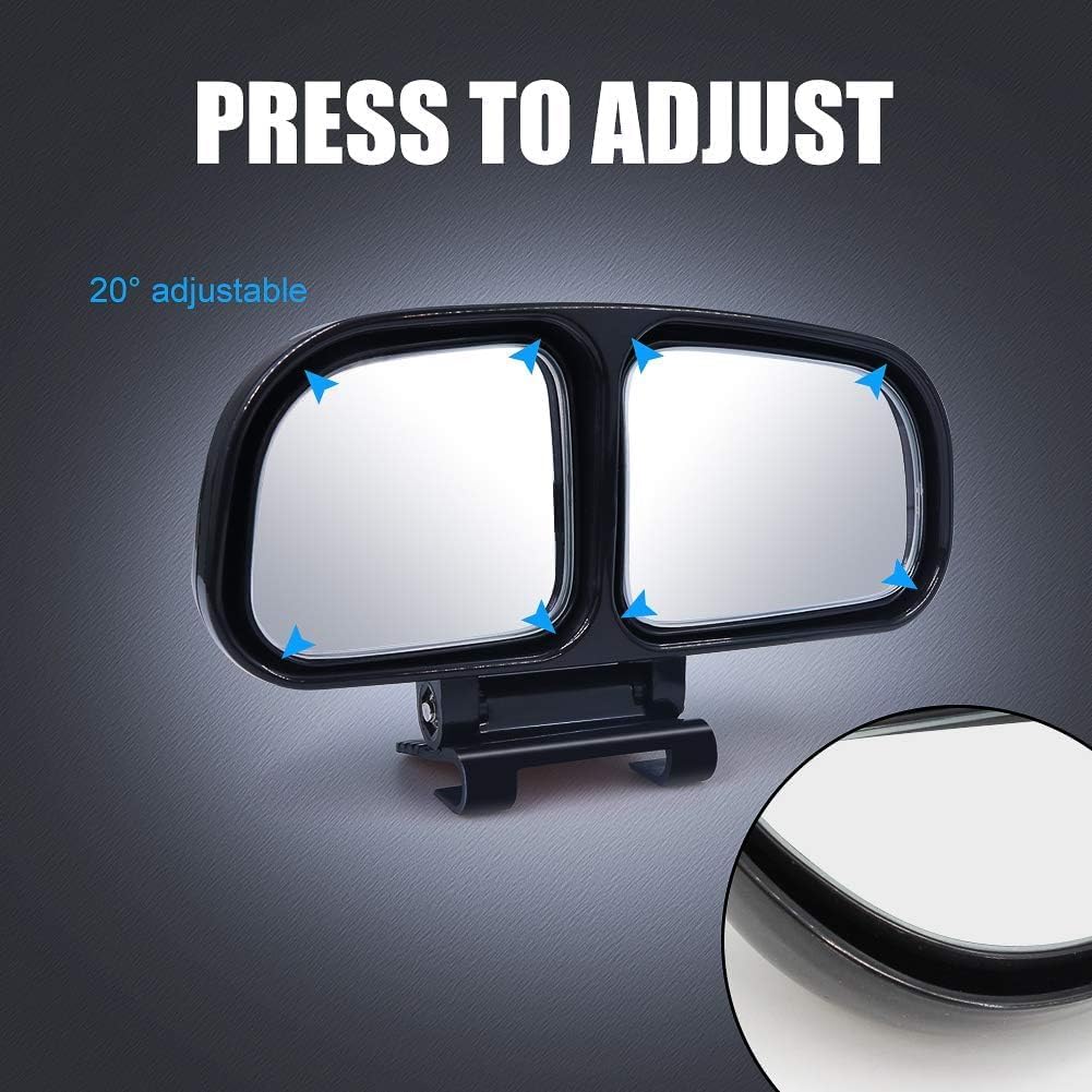 Biqing Car Auxiliary Mirror, Easy Installation, Side Mirror, Auxiliary Mirror, Maximize Wide Angle of