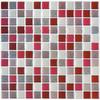 1pcs 3D Design Mosaic Tile Sticker DIY Self-adhesive Self-Adhesive Tile Sticker PVC Removable Oil-proof Tile Sticker