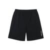 Logo Letter Print Solid Color Straight Leg Casual Loose Shorts Men Shorts Black 152137311-2