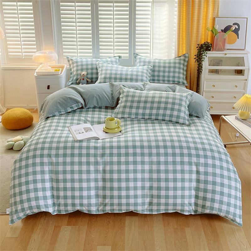 Cute Star Printed Bedding Set Skin Friendly Breathable Duvet Cover Comfortable Durable Quilt Cover For Single And Double Beds