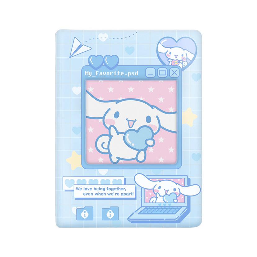 Корейский милый держатель для карт и фотоальбом на 3 дюйма Sanrio Kuromi