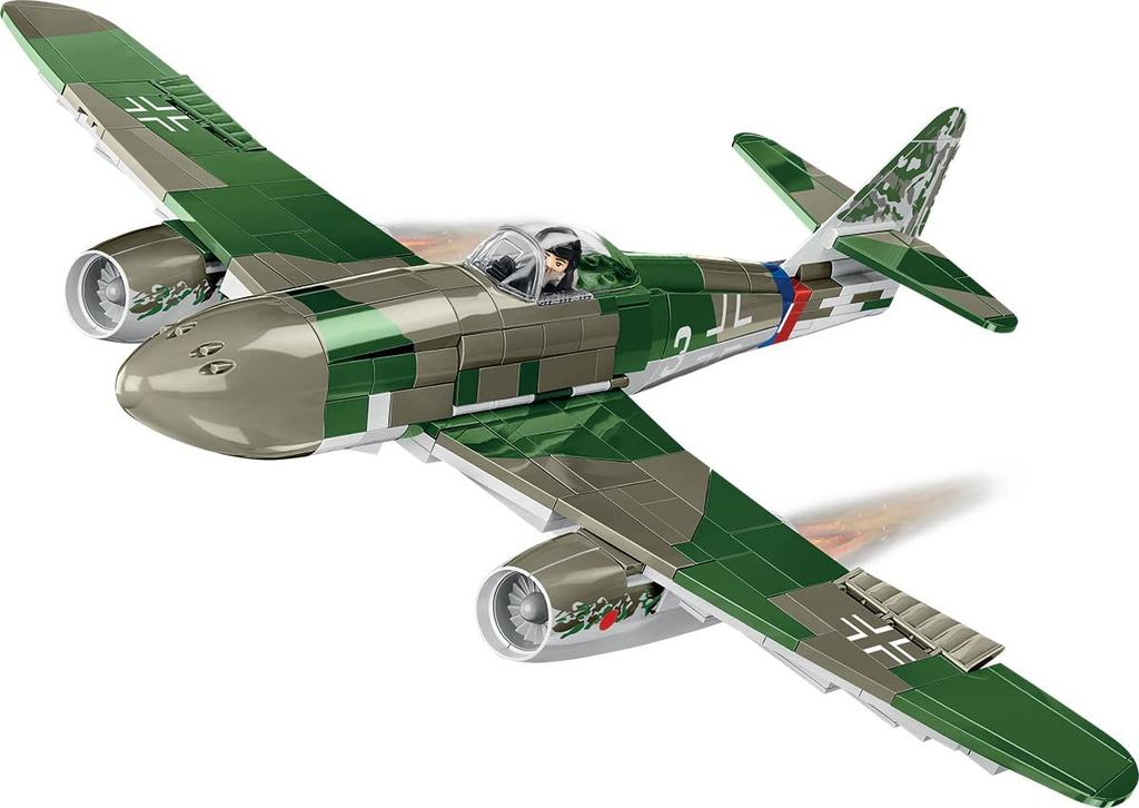 Историческая коллекция Cobi Messerschmitt Me262A1A Немецкий масштаб #5721 (Армия Второй Мировой Войны) 1/32 [Военный блок-COBI]