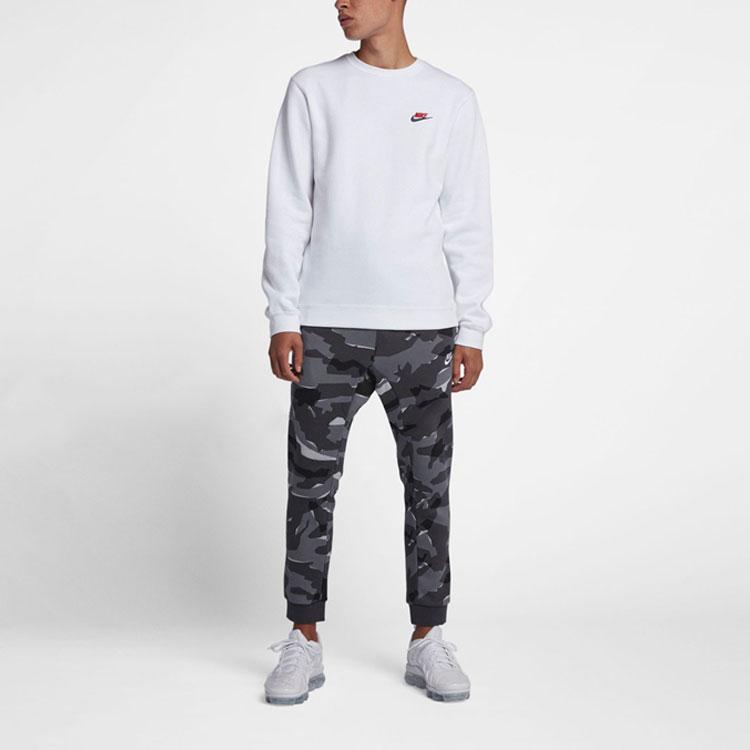 Nike Спортивные флисовые спортивные брюки мужские камуфляжные AJ2112-065