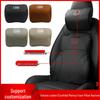 Lexus Lingzhi Genuine Leather Headrest & Lumbar Support with Memory Foam – Customizable Logo