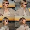 Rectangle Sunglasses Women Vintage  Designer Sun Glasses Small Frames Shades Retro Ladies Cateye Sunglass UV400