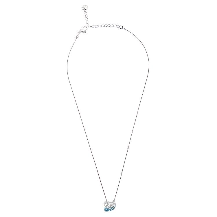 Swarovski Ожерелья с лебедями Женские Синие