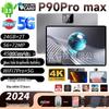 P90ProMax 10,1-дюймовый планшет Android с 5G, 16+1024 ГБ, оптимизированный для Genshin Impact и Google Play Store.