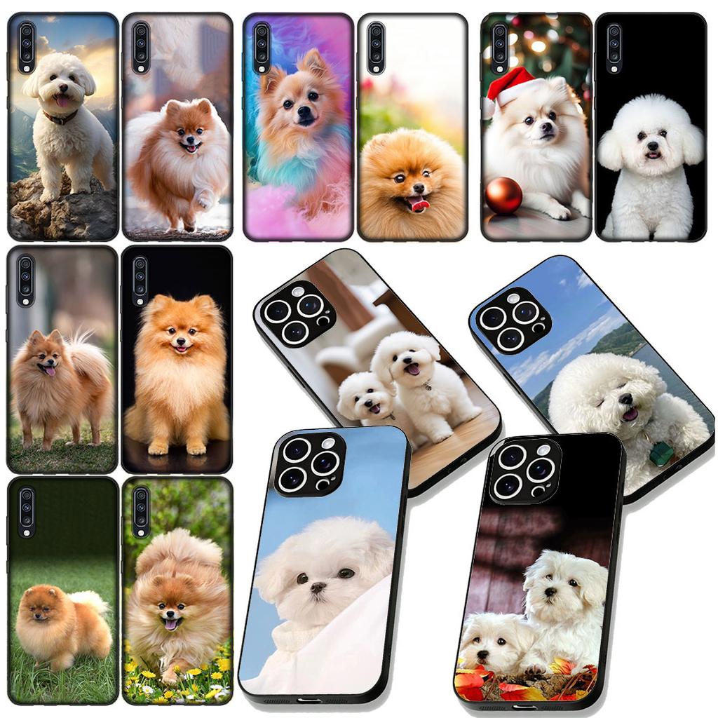 Pomeranian Dog Pet Animal Phone Cover for Apple iPhone 12 13 Mini XS 11 Pro Max 7 8 Plus + XR 8+ X SE 2020 SE3 Casing Coque Case