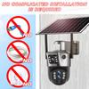 LS VISION 6K 12MP Solar Cameras 4G Sim Outdoor Three Lens 10x Zoom Surveillance IP Wireless CCTV AI Tracking Camara 360 Security Cam V380