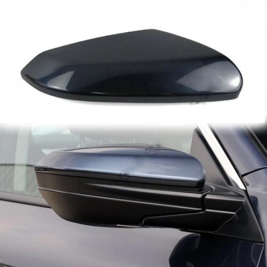 Dark Blue Right Passenger Side Mirror Cap Cover For Honda Civic 2016- New