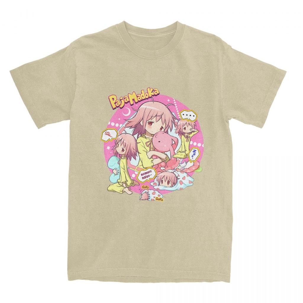 Футболка Paja Madoka Madoka Magica Anime Merch для мужчин и женщин, забавные летние топы из 100% хлопка