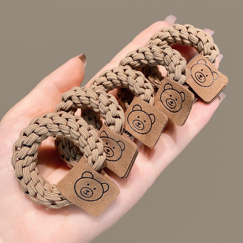 Handmade High Elastic Thick Hair Band with Japanese and Korean Style for Girls