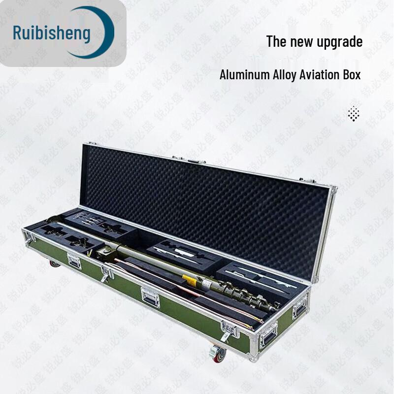 Портативный телескопический громоотвод Ruibisheng с ручной подъемной мачтой