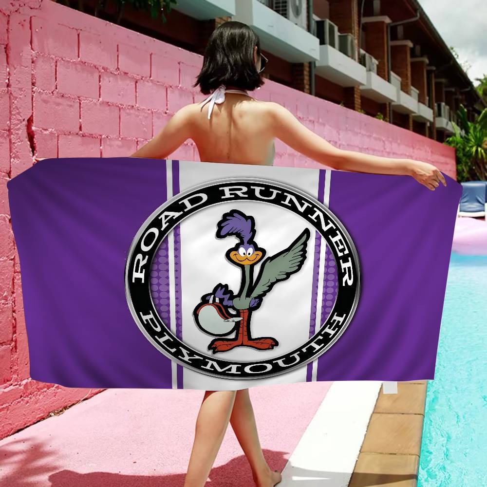 Road Plymouth Runner Microfiber Beach Towel Absorbent Quick Dry Soft Yoga Swimming Resort Mountain Climbing Towel
