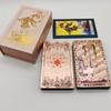 Fantastic 80 Pieces Silver Foil Tarot Cards Waterproof PVC Quality With Flip Box As A Luxury Gift