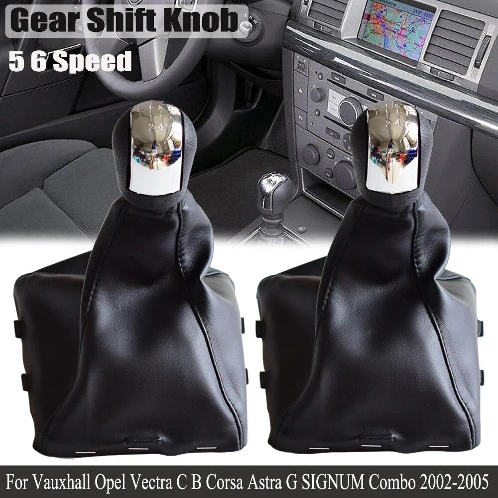 Для Opel Vectra CB Corsa Astra G SIGNUM Combo 02-05 Руководство 5 6 скоростей автомобиля Ручка переключения передач Рычаг гандбола с чехлом для багажника