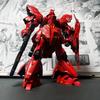 GaoGao RG Sazabi 1/144 Пластиковый Сборный Модельный Комплект Фигурки Аниме Коллекционная Игрушка Поставляется с Водными Декалями Домашний Декор Подарок