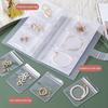 1 Set Jewelry Earring Organizer Classified Home Supply Damp-proof 84/160 Grids Fashion Fine Jewelry Collection Organize Bag Practical