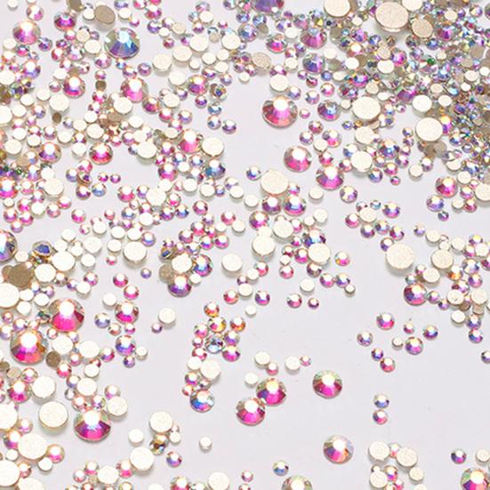 Yousheng 1440 шт./пакет Украшение для ногтей Изысканные DIY Легкие Стразы с плоским дном Украшения для ногтей для женщин