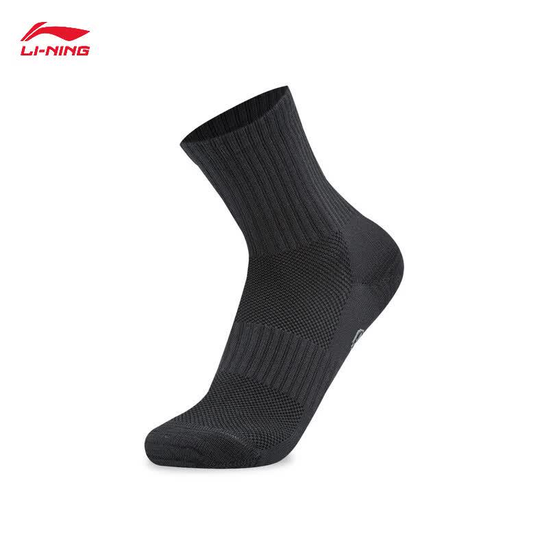 Li-Ning Унисекс дышащие носки средней длины с функцией быстрого отвода влаги