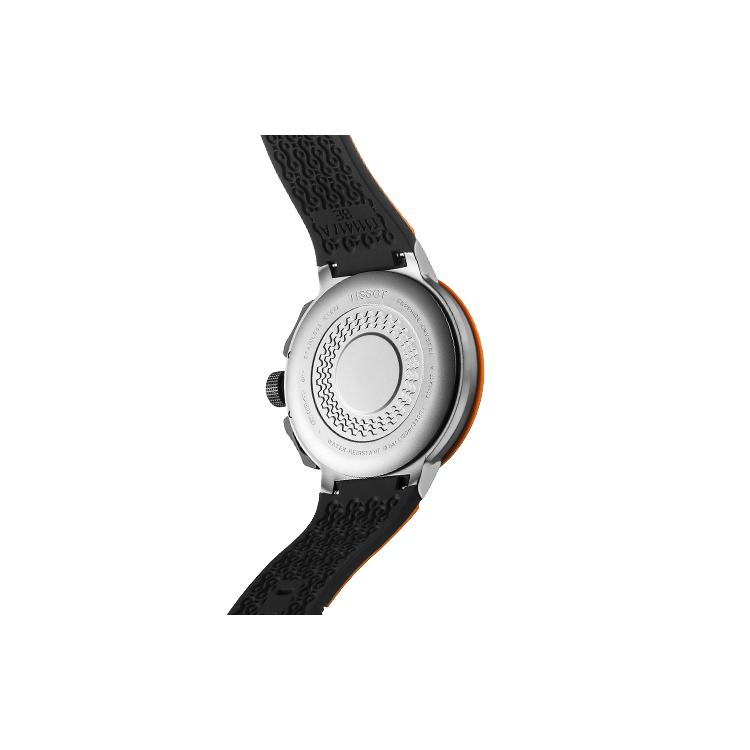Tissot Коллекция Race Кварцевый механизм Мужские часы Часы 44,5 мм Кофейный циферблат Корпус из нержавеющей стали T111.417.37.441.04