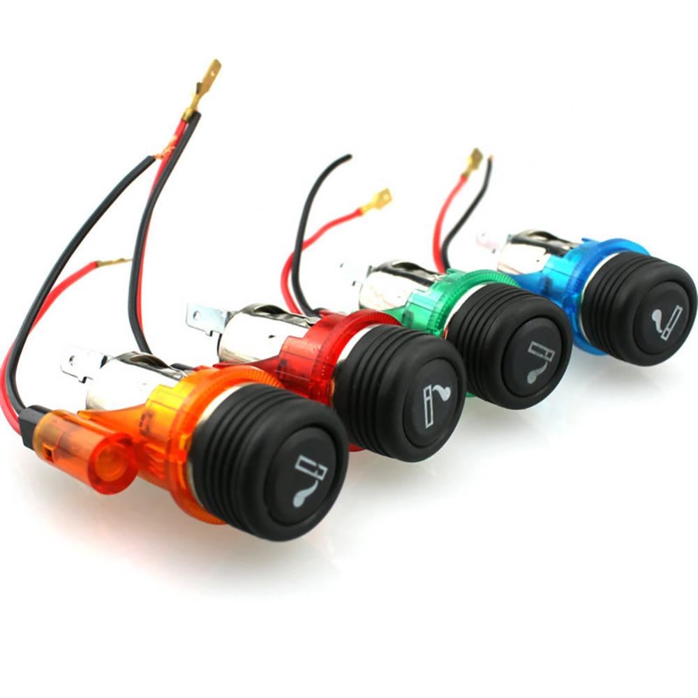 12 В 120 Вт Мощность Инновационный Дизайн Прикуривателя Вилка для Автомобиля Мотоцикла Авто Мотора