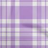 Georgette Viscose Amethyst Fabric Check  Fabric For Sewing Printed Craft Fabric By The Yard 42 Inch