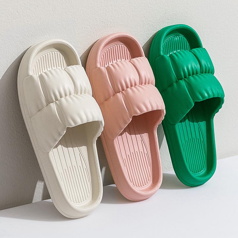 Light and Comfy EVA Slippers for Women and Men. Ideal for Bathroom, Home, Hotel, Pool, and Beach Use. Non-slip and Quiet!