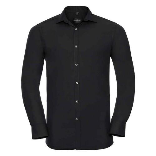 Russell Collection Mens Ultimate Stretch Long-Sleeved Formal Shirt