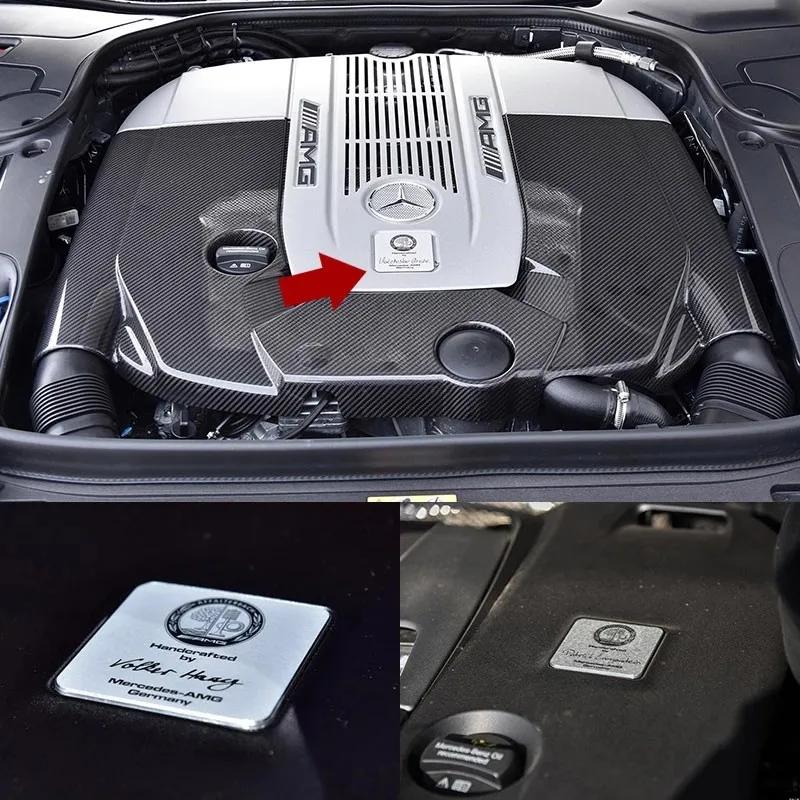 GLC GLB Дизайнерская Наклейка с Именем Наклейка на Двигатель Наклейка на Автомобиль Для Mercedes Benz AMG GLE GLS CLS GLC CLA GLA GLK C197 R2